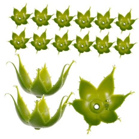 Yardenfun Calices De Fleurs Artificielles 60 Pcs pour Bouquets Soi-même, Base Plastique Stable Et Résistante, Accessoires pour Compositions DIY, Décoration Mariage Et Intérieur
