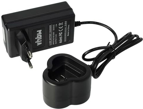 vhbw caricabatterie compatibile con Metabo PowerImpact 12 batterie Li-Ion di attrezzi (10,8V)