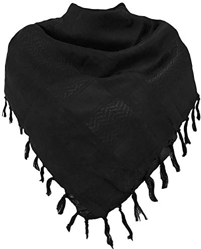Chalier Fashion Shemagh Palästinenser Tuch 100% Baumwolle Militär Tactical Desert Schal Arabischer Wüsten Schals Unisex Halstuch Kopftuch Herrn und Damen MEHRWEG