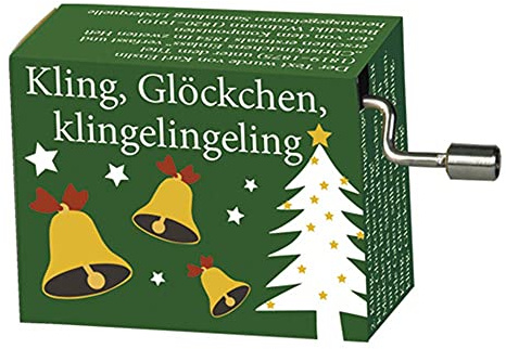 Fridolin Spieluhr Minidrehorgel Kling, Glöckchen, klingelingeling Weihnachtslied