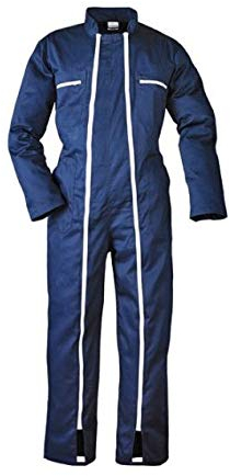 COMBINAISON BLEU DE TRAVAIL DOUBLE ZIP COVERGUARD XXL (TAILLE 56/58)