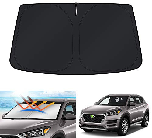KUST Parasol Plegable para Hyundai Tucson SUV 2016 – 2020, Mantiene tu Coche Fresco
