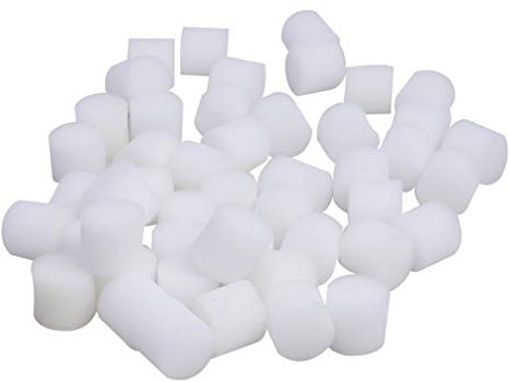 DOITOOL 100piezas Plantación De Esponja Hidropónica Unidades Blancas para Cultivo Sin Suelo Esponjas para Plantar Hortalizas Jardinería