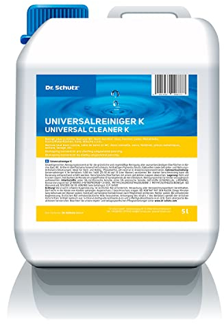 Dr. Schutz Universalreiniger K 5 L | Allzweckreiniger Konzentrat für Haushalt und Auto | schonender und vielseitiger Neutralreiniger