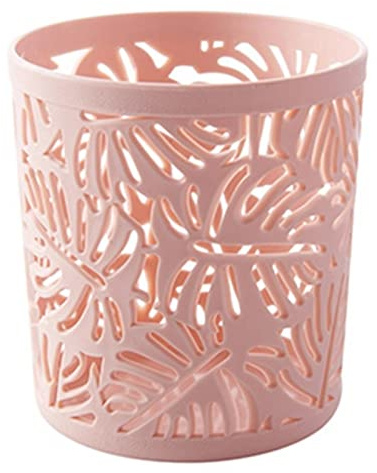 Pot à crayons cylindrique pour fournitures scolaires, fournitures de bureau, fournitures scolaires, boîte de rangement pour pinceaux de maquillage nordique creux