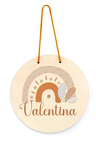 Personalisiertes Kinder Türschild/Wandschild mit Namen für Kinderzimmer - verschiedene Größen
