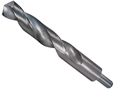 CoCud Reduzierter Schaft Spiralbohrer 25mm Schneid Kante Nitrid Beschichtet Schnellarbeitsstahl 4241 - (Anwendung: für Edelstahl Stahl Bohr Maschine)