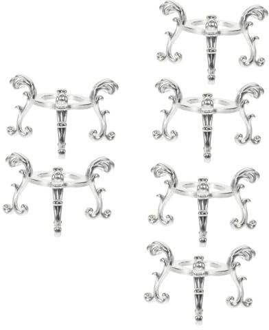 TOPBATHY 6stücke Wasser Und Kratzfester Kristallballständer Aus Elegante Basis Für Präsentation Von Glaskugeln Für Zuhause Und Bürodekoration