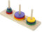 Intellektuelles Spielzeug-Puzzle-brettspiel Aus Holz Hanoi-Turm Gehirn Für Erwachsene Familienparty-Spiel