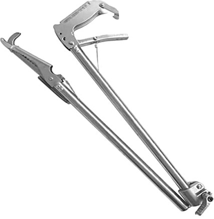 Ciieeo Stainless Steel Crab Lobster Picker Long Grilling Tongs Slip Clip for Seafood Tools