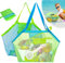 2 Pièce sac jouet plage enfant,sac rangement de plage pour enfant Grand en Maill pliable durable sans odeur idéal pour Le stockage de Jouets ect