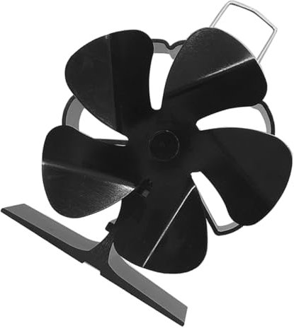 MAGICLULU Mini Ventilateur De Poêle Thermique Alimenté Chaleur Ventilateur Silencieux Pour Diffuseur Air Chaud
