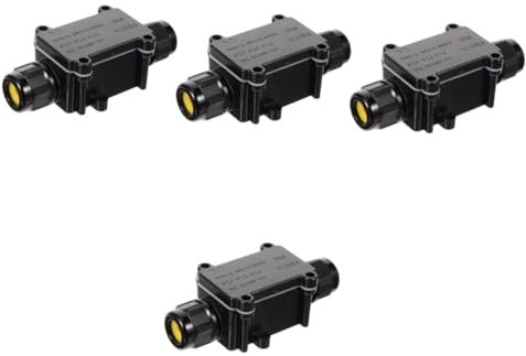 SHINEOFI Box Weatherproof Junction Box Durable Way Cable Connection Box for Outdoor Use for Street and Garden Lights