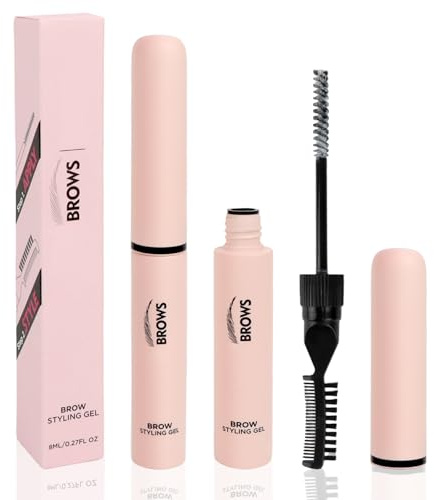 MOTIBACK Gel de fixation des sourcils incolore - Gel pour sourcils imperméable et à séchage rapide - Tenue invisible pour tous les types de peau