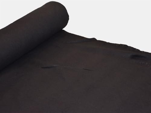 Maillestore Géotextile Non tissé Noir - 100g/m² 2m x 20m Noir