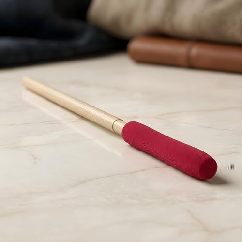 Leddy Living Scovolino Flauto Spugna Sottile - Asta pulizia per flauto dolce e strumenti a fiato, bastoncino leggero e flessibile, pulitore delicato antigraffio per uso scolastico e domestico