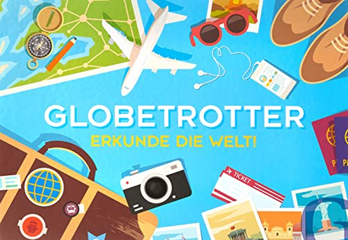 Globetrotter. Reisespiel: Erkunde die Welt, Teal/Turquoise Green