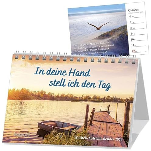 In deine Hand stell ich den Tag 2026: Wochen-Aufstellkalender