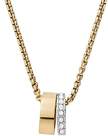 Skagen Halskette Für Frauen Kariana, Gesamtlänge: 18 In Gold Edelstahl Halskette, SKJ1450998