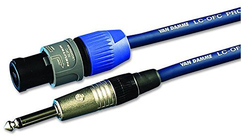 Câble Speakon vers jack mono 3 m | Assemblage de câbles audio/vidéo, 1 x Qté - Speakon vers jack mono