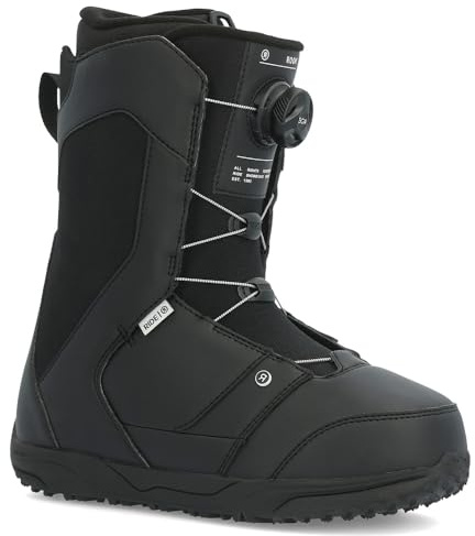 Ride Rook Men's Snowboard Boots, Black, 11.5