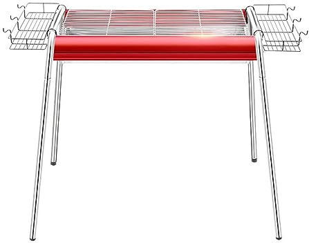 esmen Barbecue-Holzkohlegrill Tragbarer Grill, Edelstahl-Grillwerkzeug, Holzkohlegrill zum Kochen im Freien, Camping, Wandern, Picknicks Stand-Up-Propangrill