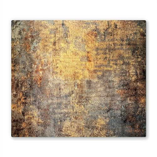 60x52cm - Herdabdeckplatte, Herdabdeckung für Glaskeramik-Kochfelder, Gehärtetes Glas, 60x52cm, mehrfarbig, Schneideplatte