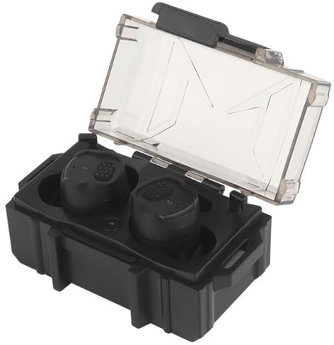 Fotrsta Ecouteurs Tactiques Bluetooth à Réduction De Bruit, Bouchon d'oreille De Protection Auditive à Réduction De Bruit électronique pour Le Tir à l'arc, La Chasse