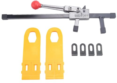 Barfeery Car Dent Puller Hand Gear Removal Tool Paintless Expander 2Pcs Sheet Glue Pulling Tabs Bodywork Repair Kit