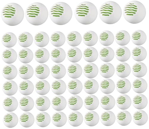 Kalastussaari 60PCS Shoe Deodorizer Balls 1.6 Inch Sneaker Ball Shoe Odor & Remover, Safe Natural Shoe Freshener Ball for Shoes, Gym Bags, Lockers