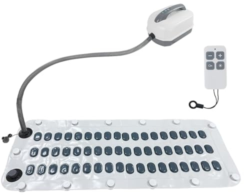 Tragbare Bubble Spa Matte | Elektrische Badewannen-Massagematte mit einstellbarer Wärme | Rutschfestes Saugnapf-Design für Ganzkörper-Hydrotherapie