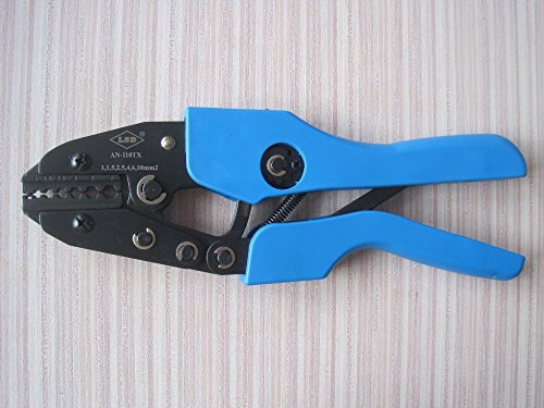 AN-110TX - Crimpadora de terminales sin aislamiento, rango de crimpado 1-10mm2 tipo hexagonal