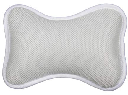 Bath Tub Pillow with Non Slip Suction Cups for Head Neck and Back Support Spa Cushion for Bathtub Comfort