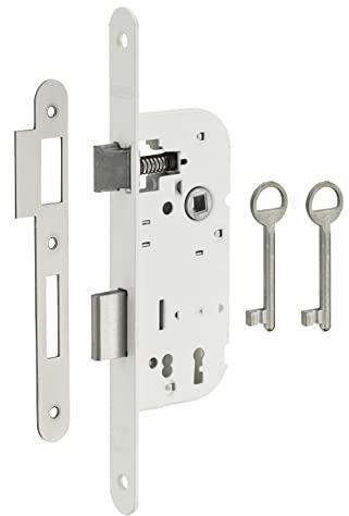 THIRARD - Serrure encastrable pour porte d'intérieur 2 tours v/br 1 clés