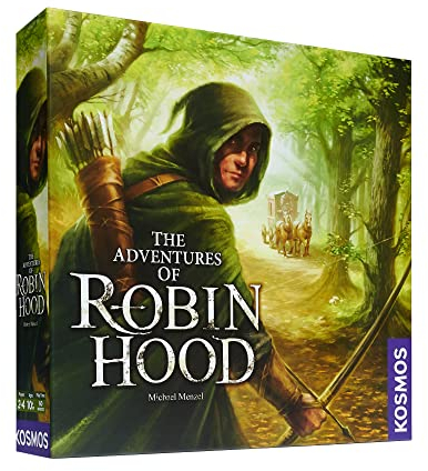 Thames & Kosmos, 680565, The Adventures of Robin Hood, Family Board Game, Michael Menzel, Ages 10+