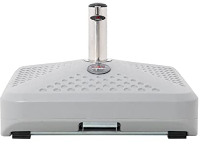 Doppler Active Schirmständer, grau, Stahl/Kunststoff, 60x60x39 cm, inkl. Standrohr