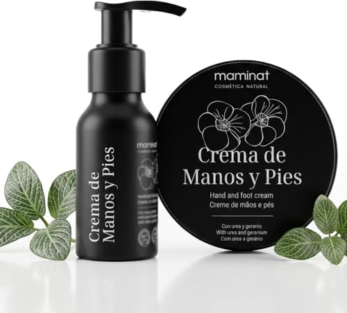 MAMINAT Crema de manos y pies | Vegana, natural y ecológica | 100 ml