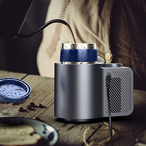 Portable Mini Refrigeration Rapid Cup Heating Cooler, Car Iced Beer Wine Beverage Electronic Bottle Cooler, Desktop Fast Cooling Fridge Single Bottle Drink Chiller for Home