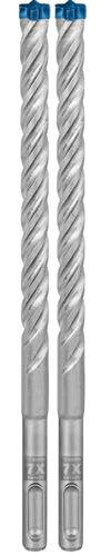 Bosch Professional 1x Expert SDS plus-7X Hammerbohrer (für Stahlbeton, Ø 12,00x215 mm, Zubehör Bohrhammer) (Packung mit 2)