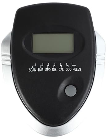 Wireless Cycling Mileage Tracker, Waterproof Cycle Computer with LED Display, Many Functional Cycling Odometer, Wireless Speedometer 13.5 x 17 cm for Exercise Bikes, Indoor, Present