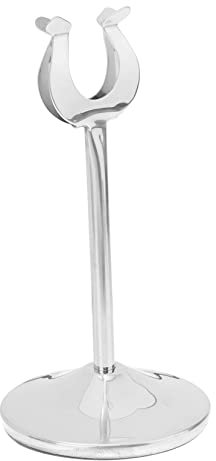 Ciieeo Elegant Stainless Steel Place Cards Holder Table Menu Card Rack Easy Clip Table Number Holder for Parties