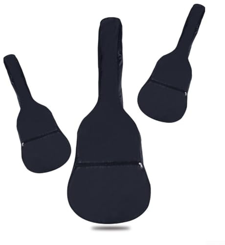 Whychstore Sac rembourré imperméable pour guitare acoustique pleine grandeur parfaitement conçu pour des modèles allant de 38 à 41 pouces, Voir image, 96,52 cm (38)