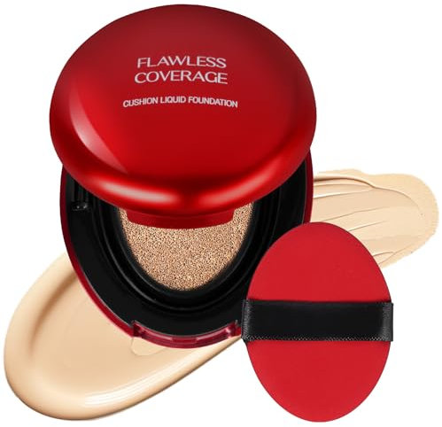 LOPHE Aria Fondotinta, Fondotinta Liquido Texture Leggera, Effetto Matte Naturale, Uniforma la Pelle e Minimizza le Imperfezioni, Formula Duratura, Resistente Al Sudore, 02#SHELL