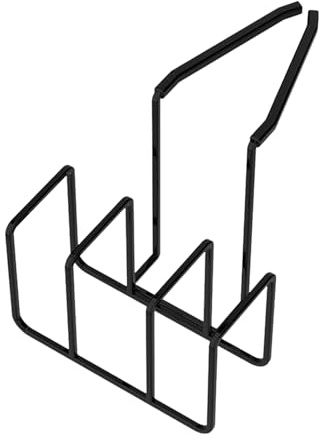 Organizer per spugna antiruggine, per lavello, in acciaio con 3 scomparti, supporto per strofinacci, casa, bagno, appartamento, ristorante