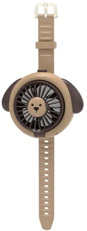 Ventilatore elettrico ricaricabile – Raffreddatore portatile da polso, tre velocità regolabili, per orologio alimentato a batteria USB | Ventilazione portatile compatta da viaggio per corsa