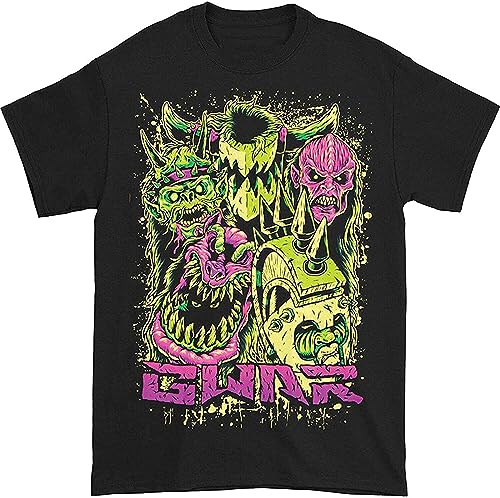 Men's GWAR Yellow Dog Black T-Shirt Men Shirt Gift Family T-Shirt Balck Size XL