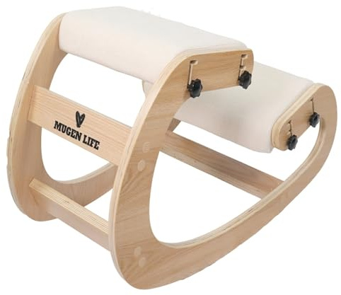 Ergonomischer, verstellbarer Kniestuhl zur Linderung von Rückenschmerzen, Büro-Schreibtisch-Haltungshocker mit mehreren Höhenverstellungen, verbessert die Haltung und den Komfort
