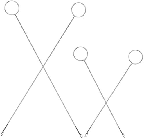 SHINEOFI Infila Ago per Macchina da Cucire 4 Pezzi Apparecchio per Infilare Lago per Linserimento in Lavori di Cucito