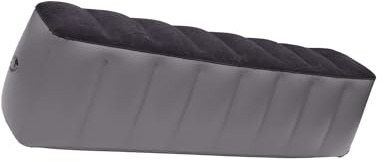 Motoforti Car Air Inflation Mattress Rear Seat Air Travel Bed Black Gray Long-lasting