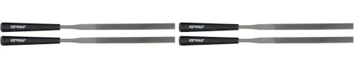 KS Tools 140.3051 Lima plana tipo aguja 5 x 1mm (Paquete de 4)